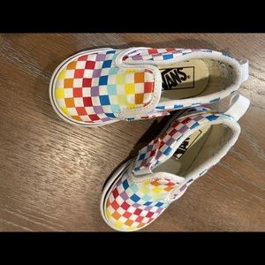 Vans Multicolored Toddler Size 7c
